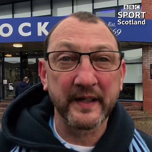 💬 “I’ve come to watch the mighty Forfar Athletic Football Club (Official)” 👏🏻 Fair play to this Loons fan, Simon, who made the 788-mile round trip from Pontypool in Wales to watch his beloved Forfar face Kilmarnock in the Scottish Cup 🏴󠁧󠁢󠁷󠁬󠁳󠁿 🏴󠁧󠁢󠁳󠁣󠁴󠁿 | BBC Sport Scotland