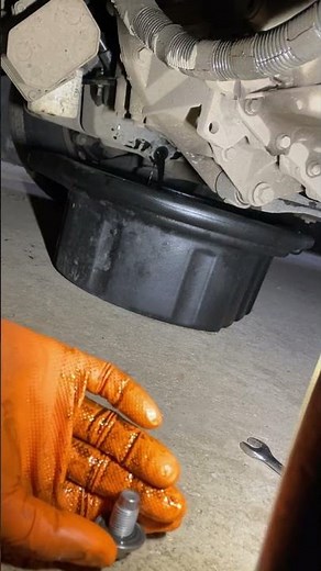 Transit Oil Change – Sump Plug Removal & Refit #Shorts
