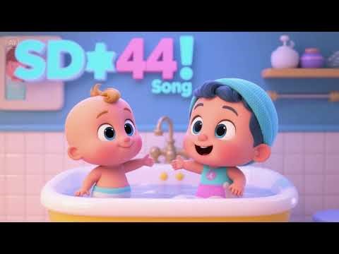 Bath Song | Fun Kids Song 🎶 | Sing-Along Bath Time Nursery Rhyme