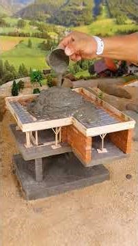 From Mud to Luxury Villa 😍 Mini House Build in 60 Seconds!