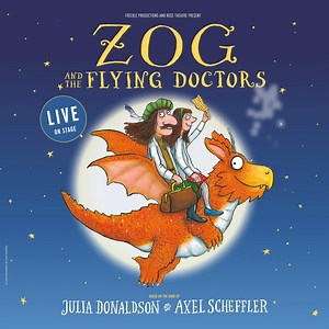 Keep a lookout, next week there will be some FLYING DOCTORS (and maybe a wee orange Dragon) about! ZOG and his friends are back at the Festival Theatre from next Saturday - perfect for wee fans of Julia Donaldson and Axel Scheffler's brilliant book!  https://bit.ly/3OTSzal | Capital Theatres - Festival Theatre, Studio & King's Theatre | Facebook