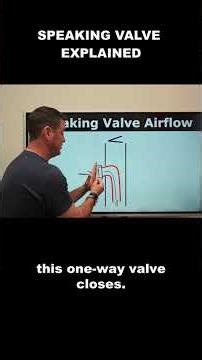 Respiratory Coach - Speaking Valve Explained
