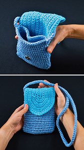 259K views · 2.2K reactions | How to crochet a Phone Bag quickly and...