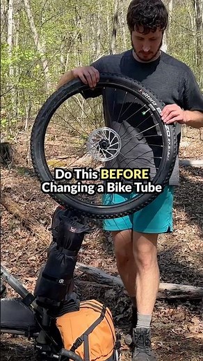 Always Check Before Changing a Bike Tube 👀