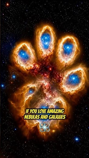 This Nebula Looks Exactly Like a Giant Cat’s Paw #space #science #shorts