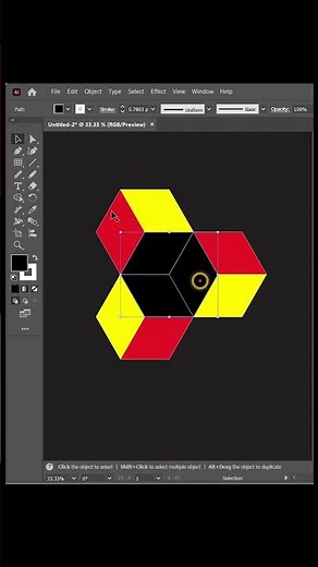 3D Shape Logo Design in Adobe Illustrator