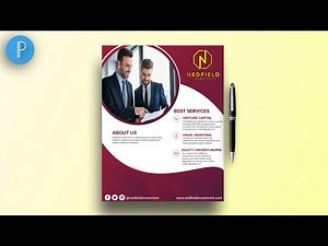 Designing Professional Business Flyer for Customer on Android using Pixellab ~ Pixellab Flyer Design