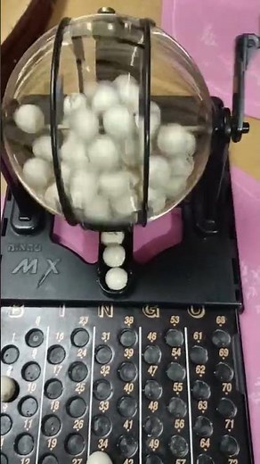 Enjoy the amazing sound of this bingo balls #asmr #shorts #trending