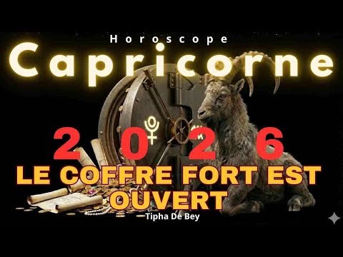 Capricorn horoscope 2026: The safe is open (Money, Family, Love) #capricorn #astro