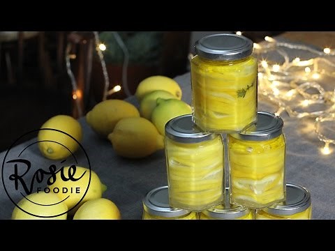 Unbelievably Easy Preserved Lemons | Rosie Foodie
