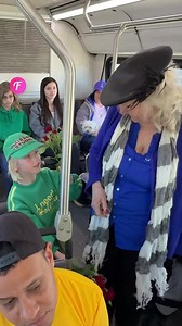 219K views · 10K reactions | A dismissive passenger ignores a flower...