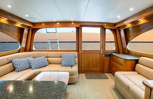 Spencer 59 - CALLIE GIRL - Price just reduced to $1,675,000. This is a beautiful, well-maintained 2007 Spencer with CAT 1000 hp C-18s with the much desired great fuel economy. 3 cabins and 2 heads. Light and spacious interior AND with mezzanine seating. Please call to schedule your showing 252-423-1686 with Central Listing Agents Daniel Spencer and Paul Spencer or email sales@spenceryachtsbrokerage.com for the listing brochure with a complete set of photos. Her Owners are building a larger Spenc