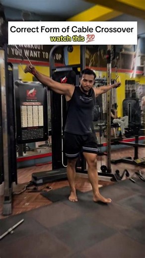 Cable crossover #chest #chestworkout #youtube #shorts #fitness