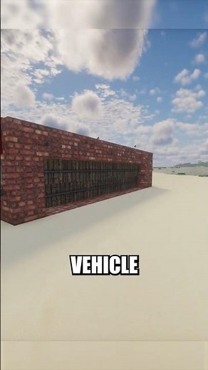 Secret Garage Door in Minecraft – Redstone Gate Tutorial