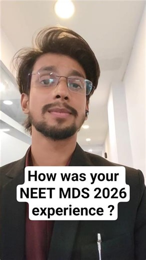 Share your NEET MDS 2026 experience in the comments 👇 #bds #shorts #mds #2026