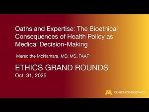 Oaths and Expertise: The Bioethical Consequences of Health Policy as Medical Decision-Making