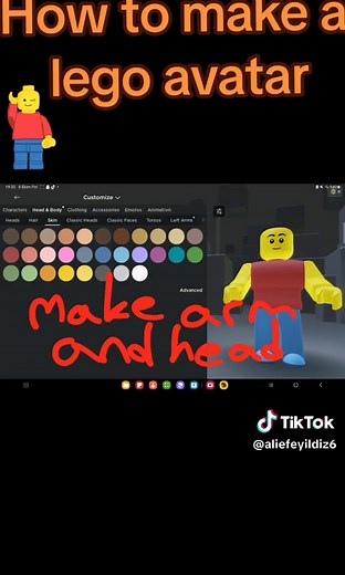 How to Make a Lego Avatar in Roblox
