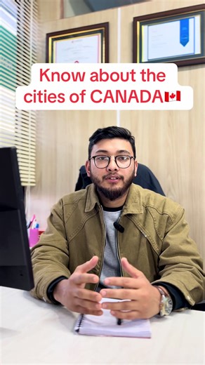 Dreaming of life in Canada? 🇨🇦 Let's hear from our expert, Mr. Dipesh K.C., as he shares key insights about Canadian cities! Want to know more? Drop