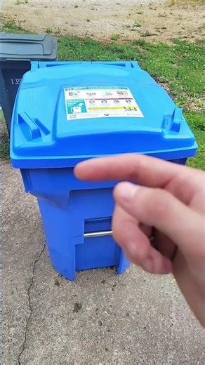 brand spanking new trash can