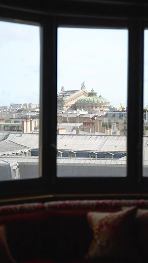 Imagine exploring the skies of Paris right from your suite ✨ Welcome to our Suite Opéra. #ritzparis #luxuryhotel #hotelroom #guidetoparis
