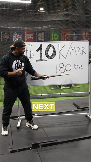 Add an additional $10k in Recurring Revenue to your coaching business in less than 180 days, or you don't pay! 😲 - Scale out of giving 1-1 lessons and into a proven membership model - Improve your offer, pricing structure and systems within the business - Launch and scale online revenue streams - Generate leads on demand - Build a brand that attracts your ideal customer - Improve your training systems and client experience - Eliminate churn when the baseball or softball season rolls around - St