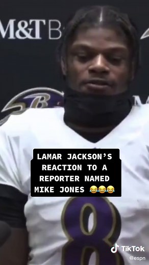 Lamar Jackson's Hilarious Reaction During Interview with Ravens