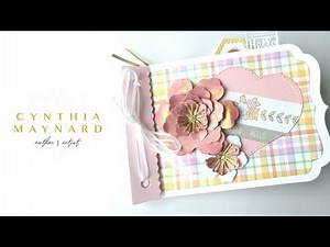Sizzix Series Lori Whitlock Mini Album With Alternate Page Idea Flip Through and Tutorial