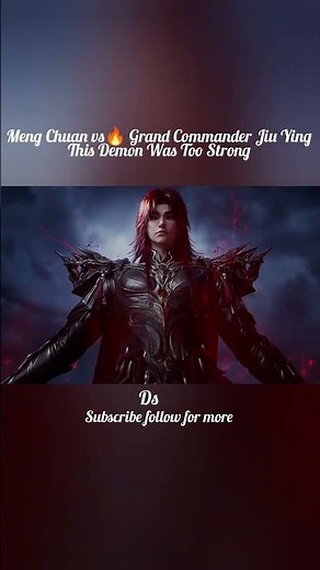 Meng Chuan vs Jiu Ying demon commander #demonhunter ep 74 (cang yuan tu)