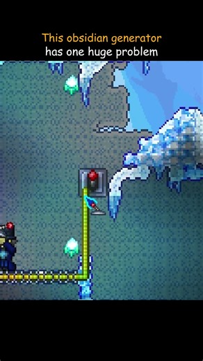 This terraria obsidian generator doesn't make SENSE