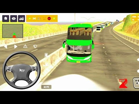 euro coach bus simulator 😱🚌 || new coach bus simulator part -27 Android gameplay
