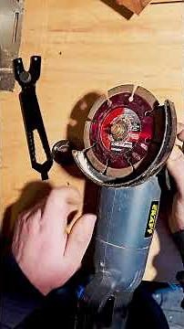 How to change angle grinder blade #shorts #sawblade #diy