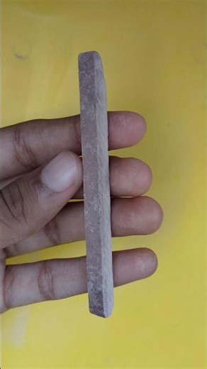 Soft and Satisfying Dry Cleaning of RED SLATE PENCIL #slate #soft #relax #shorts #asmr #shortsfeed