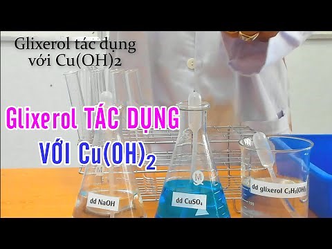 Glixerol TÁC DỤNG VỚI Cu(OH)2