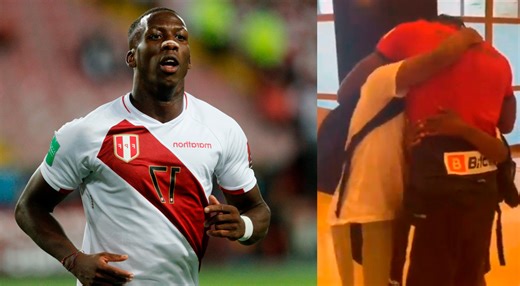 Luis Advíncula se reencontró con sus hijos tras 6 meses sin verlos [VIDEO]