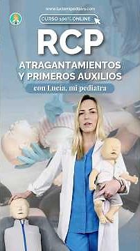 Curso 100% Online: RCP, atragantamientos y primeros auxilios