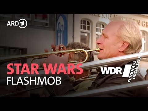 Star Wars Flashmob in Cologne Germany | WDR Funkhausorchester