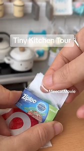 154K views · 3K reactions | Tiny Kitchen tour: Im spending the weekend organizing my mini kitchen to get ready for winter. How about you? Any mini plans for the weekend? Btw, please stop by my utube channel meecatmovie for a full tour of this kitchen #miniature #minikitchen #tinykitchen #kitchentour #toytok #fypシ゚ | Meecatmovie | Facebook