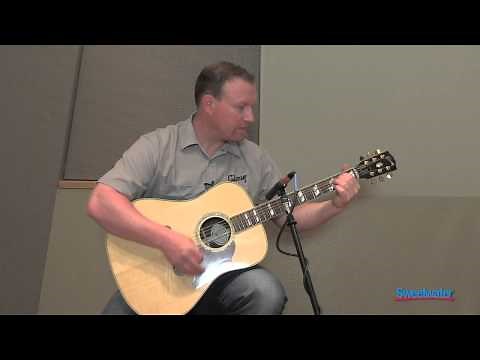 Gibson Songwriter Deluxe Acoustic Guitar Demo at GearFest '13 - Sweetwater Sound