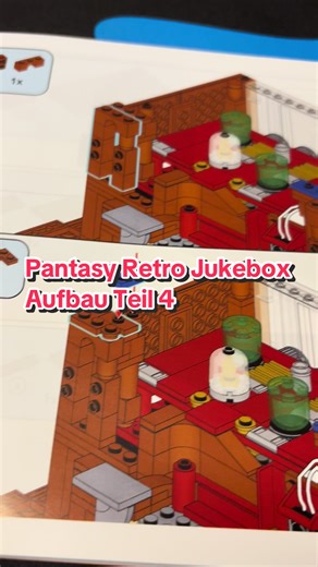 Pantasy Retro Jukebox Aufbau Teil 4 #pantasy #retro #klemmbaustein #AFOB