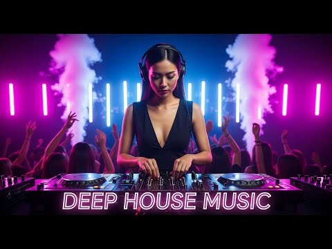 Deep House Night Rhythm 🌙 Deep Bass Beats for Party Nights and EDM Dance Groove
