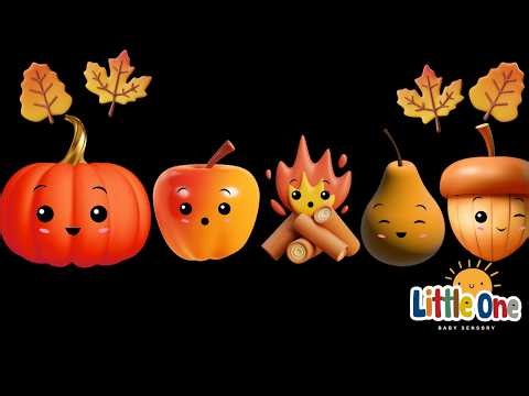 Dancing fruit dancing veggies 🥕 🍑🍓🍆🍒 CUTE Animation - Baby Sensory video - High Contrast Sensory