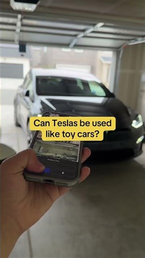 Can teslas be remote controlled like toy cars?