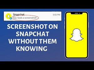 How to Screenshot on Snapchat Without Them Knowing (New Update)