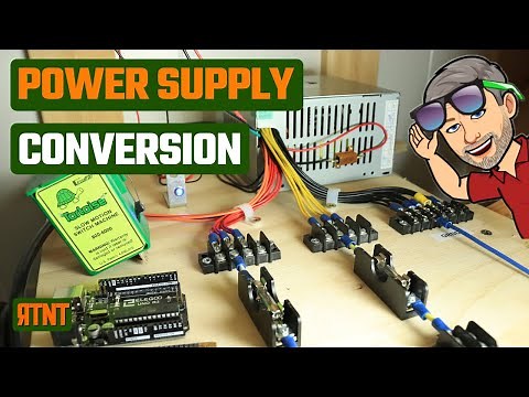Computer Power Supply for Model Railroad Accessories