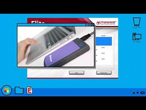 Vidéo d'instruction Transcend Elite Software (Version 1)