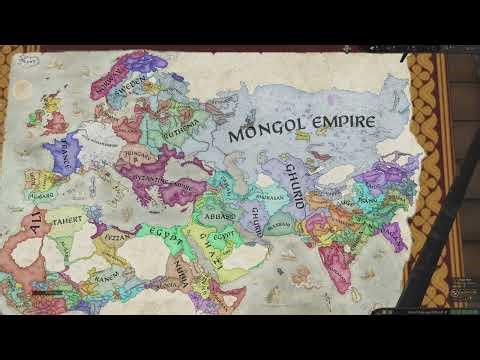 Crusader Kings III - 1178 Timelapse - 1 hour
