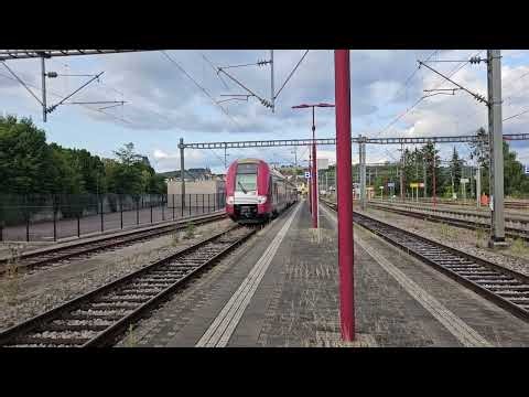 CFL 2218 vertrekt uit station Wasserbillig