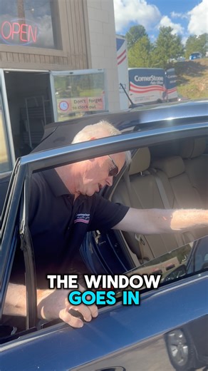 1.3K views | Ever wonder what it takes to replace a side window? It's a different puzzle every single time! 里 #AutoGlassRepair #DoorGlass #WindshieldReplacement #ExpertTechnician #BehindTheScenes #CarRepair #AutoGlass #ConiferCO #MobileService | Cornerstone Auto Glass | Facebook