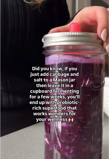 Making Sauerkraut with Cabbage and Salt