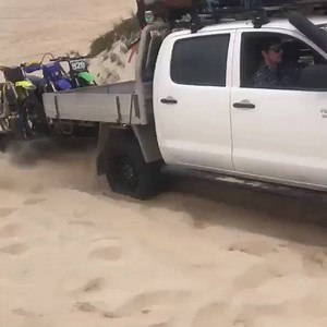 8.3K views · 30 reactions | Yep! Awesome! Check this KUN Hilux smashing a sandy incline, loaded up with toys ready for an epic day! The owner send this through, wrapped with the sound and performance of his PPD Enhanced 3.0 D4D Hilux. Check the systems out online, or send us a message for more info https://ppdperformance.com.au/collections/frontpage/kun-hilux | PPD Performance | Facebook